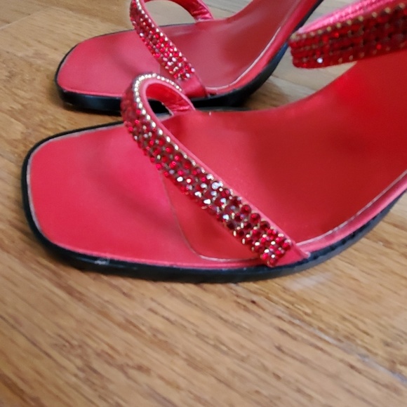 ESCADA Beaded Cocktail Sandals - Picture 6 of 6